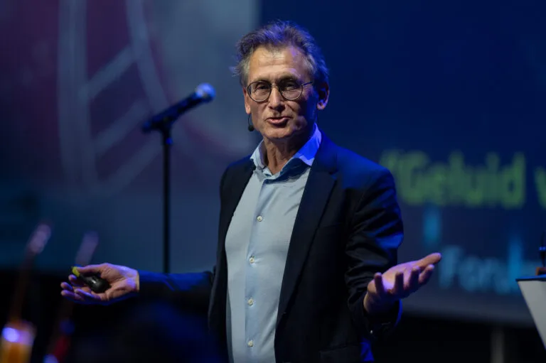 Ben Feringa geeft presentatie Geluid van het Noorden Forum
